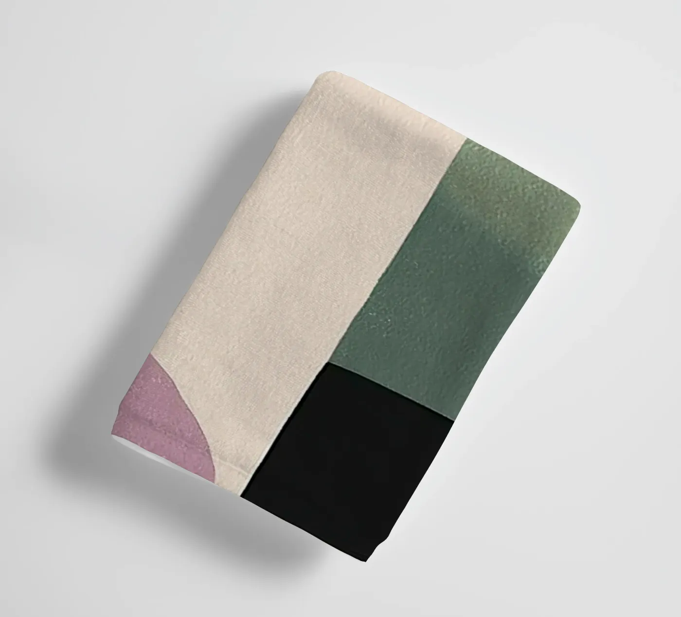 Balanced Geometric Composition towel by Gaite