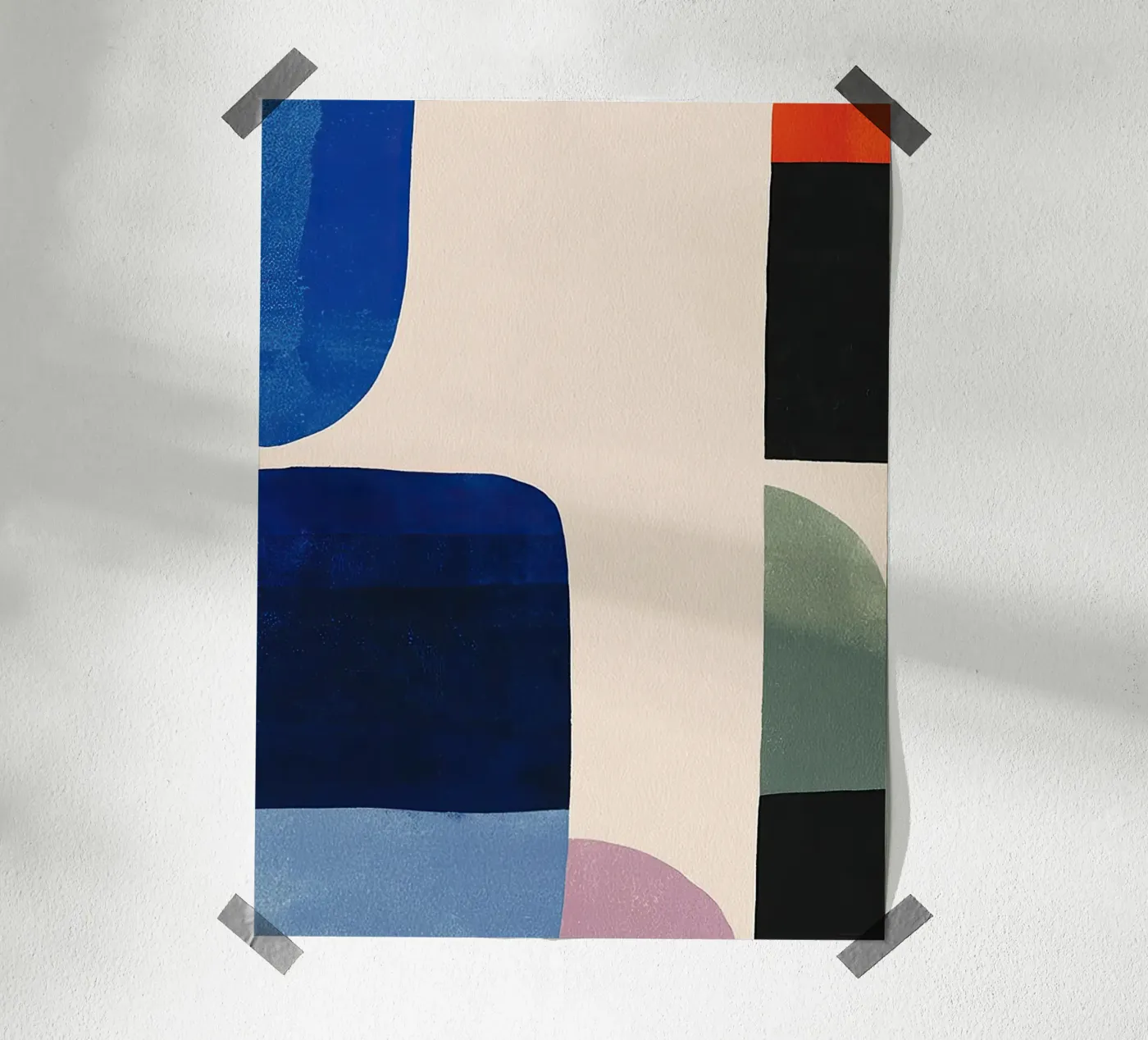Balanced Geometric Composition poster by Gaite