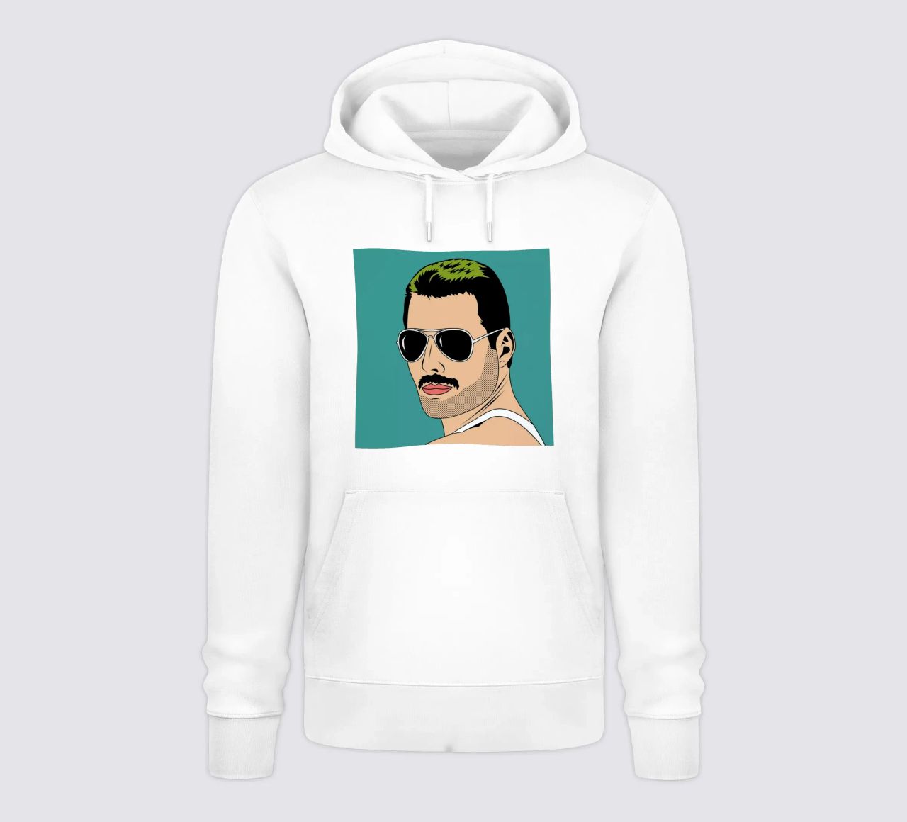 Freddie Mercury sudadera con capucha de Mark Ashkenazi