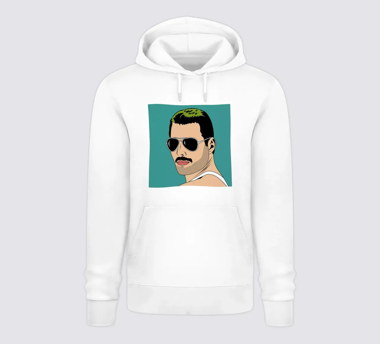 Freddie Mercury felpa con cappuccio da Mark Ashkenazi