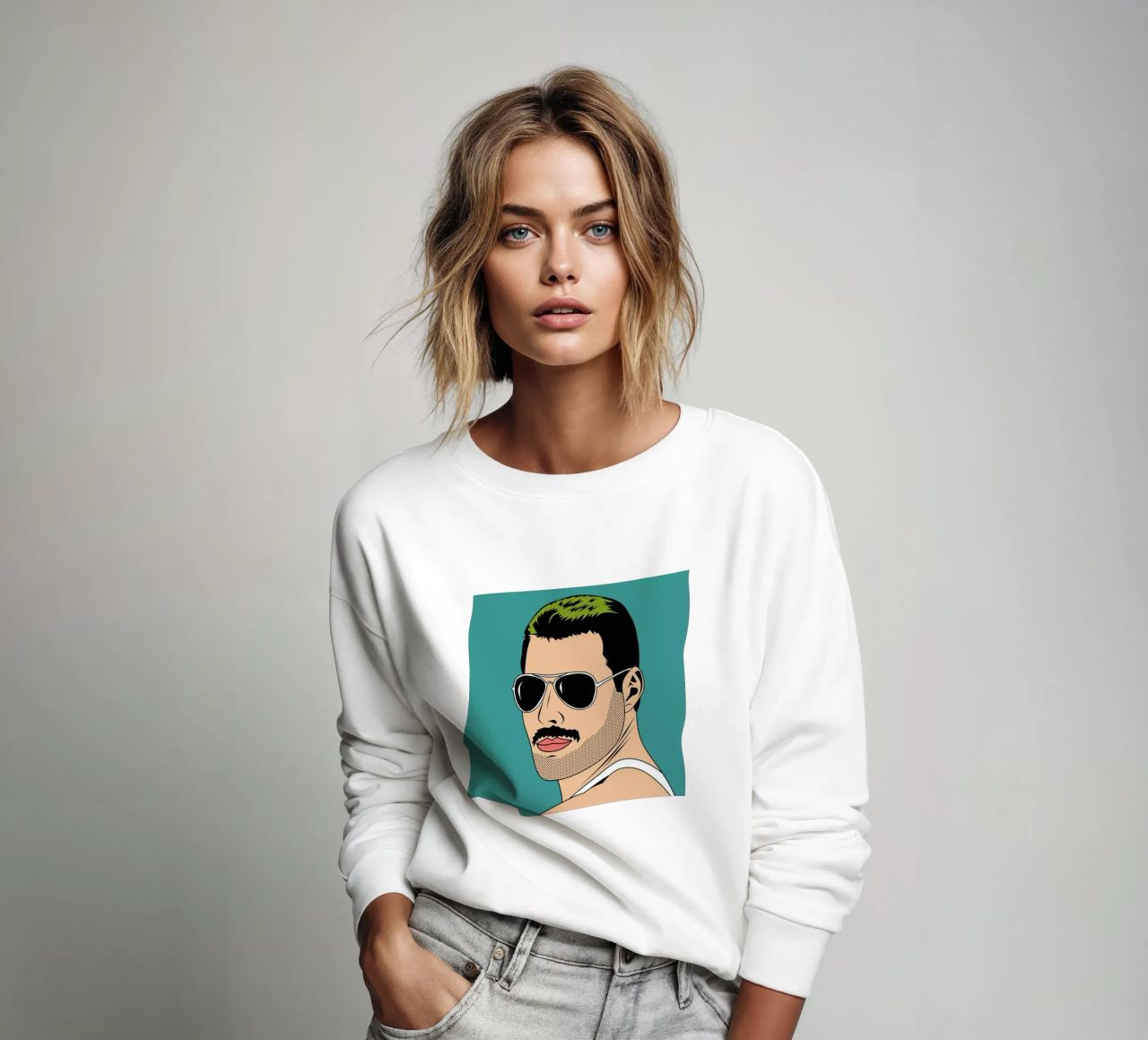 Freddie Mercury sudadera de Mark Ashkenazi