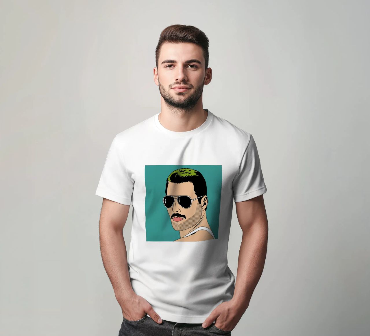 Freddie Mercury camiseta de Mark Ashkenazi