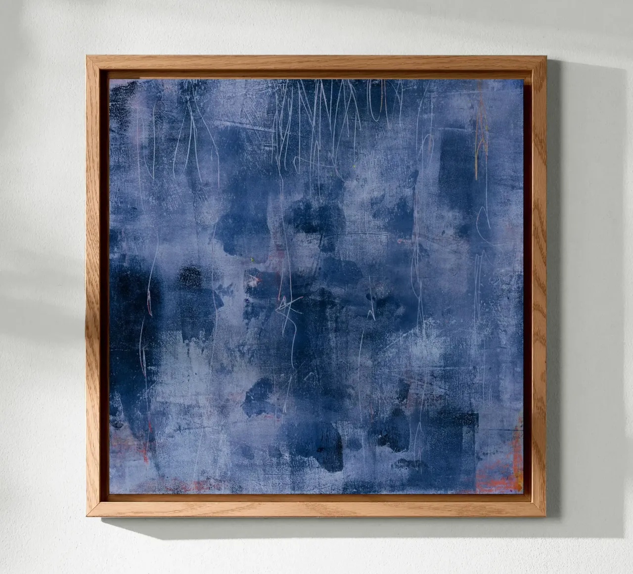 tex mix blue alluminio dibond da IRIS LEHNHARDT FINE ART