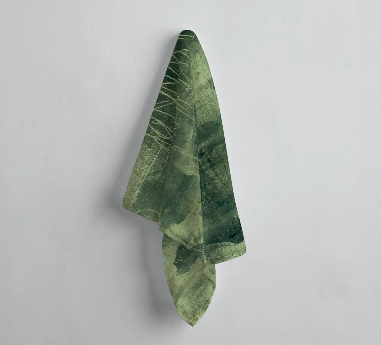 tex mix green asciugamano da bagno da IRIS LEHNHARDT FINE ART