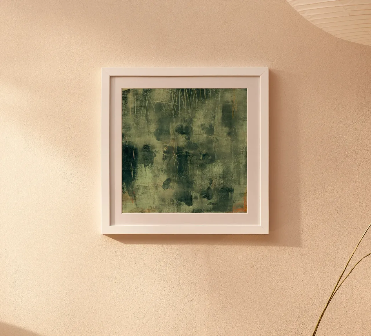 tex mix green poster da IRIS LEHNHARDT FINE ART