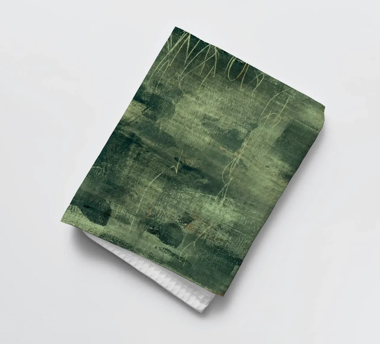 tex mix green torchon de IRIS LEHNHARDT FINE ART
