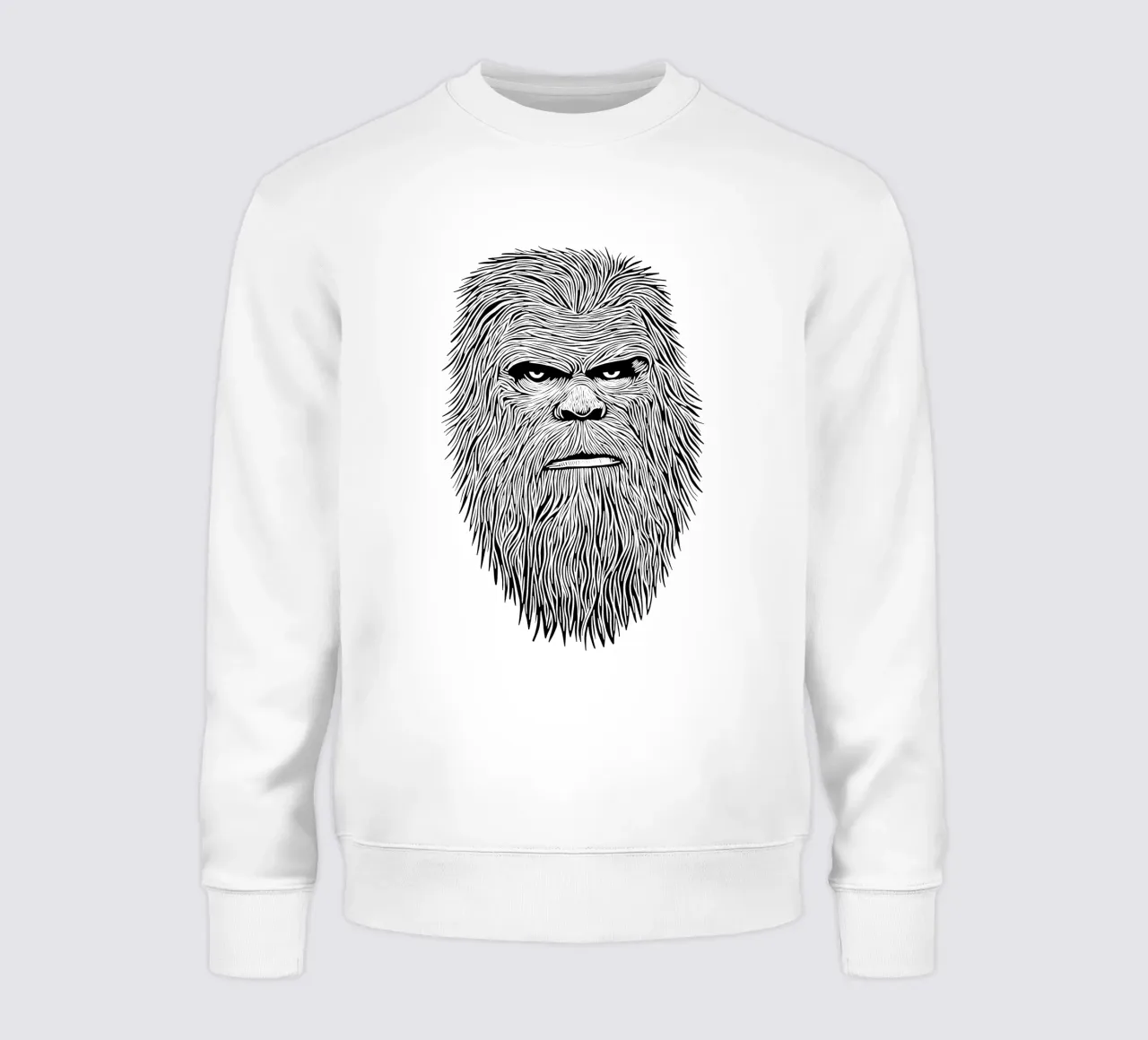 Sasquatch Snowman Himalaya | La natura selvaggia incontra la poesia felpa da Autofocus