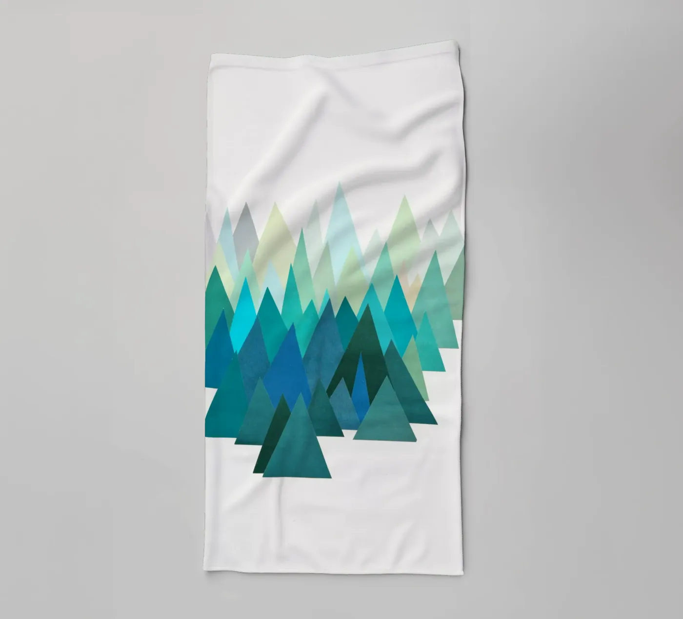 Cold Mountain towel by Cassia Beck Collage