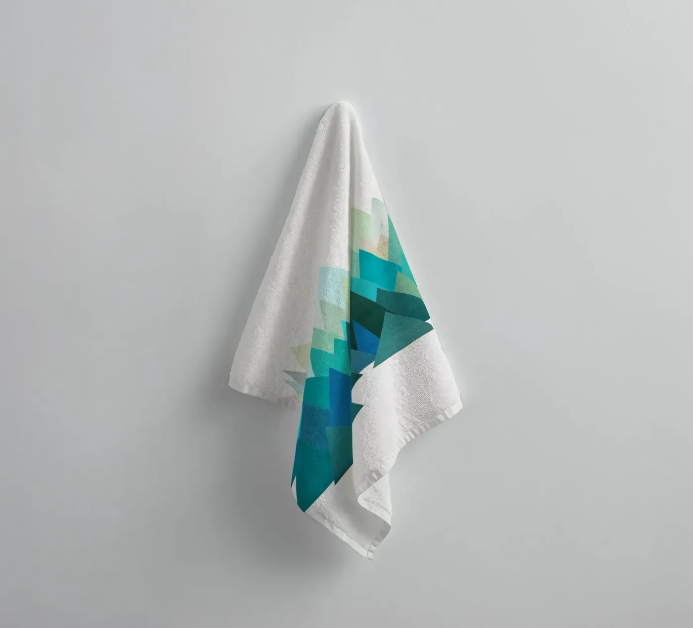 Cold Mountain towel by Cassia Beck Collage