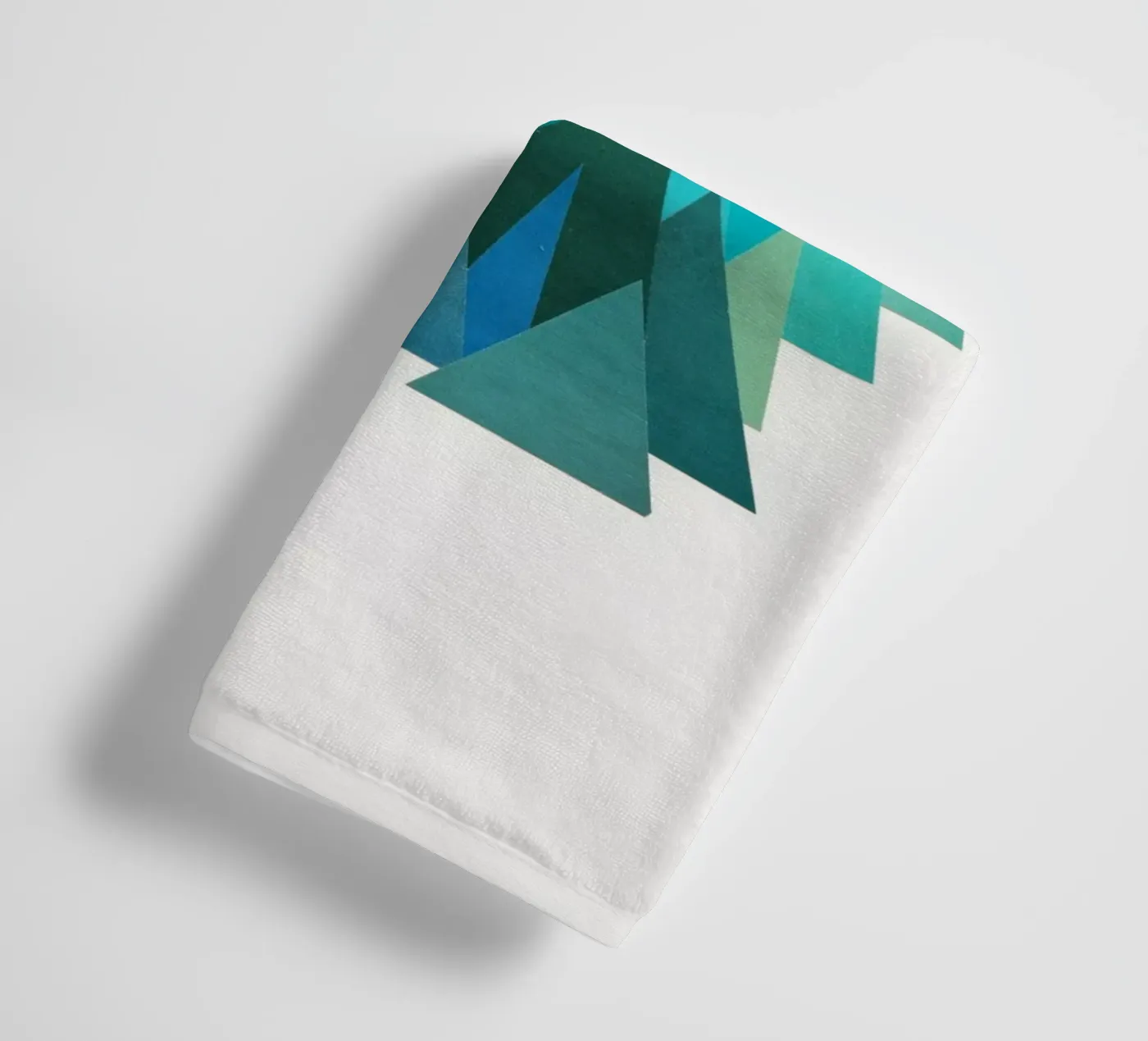 Cold Mountain towel by Cassia Beck Collage