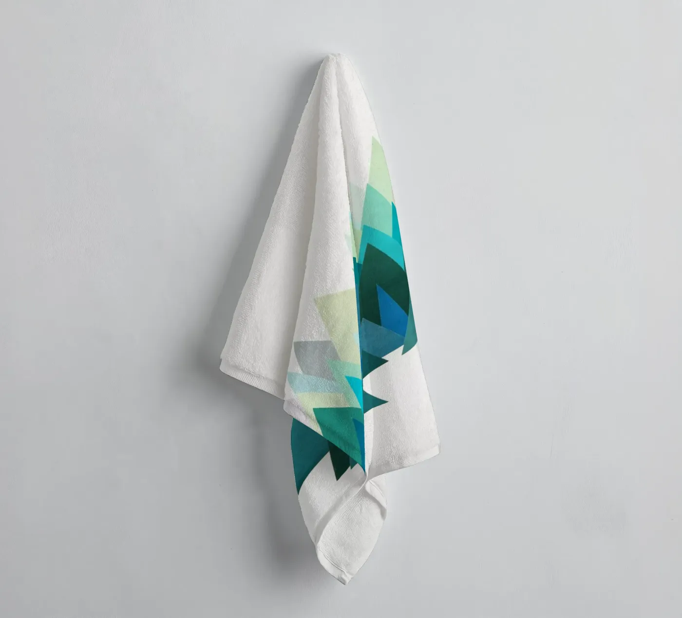 Cold Mountain towel by Cassia Beck Collage