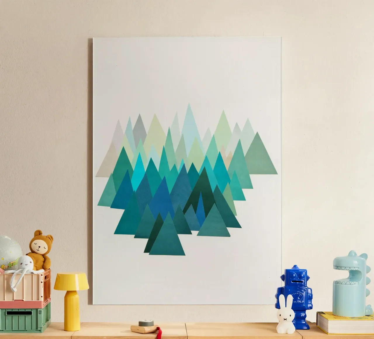 Cold Mountain plexiglass da Cassia Beck Collage