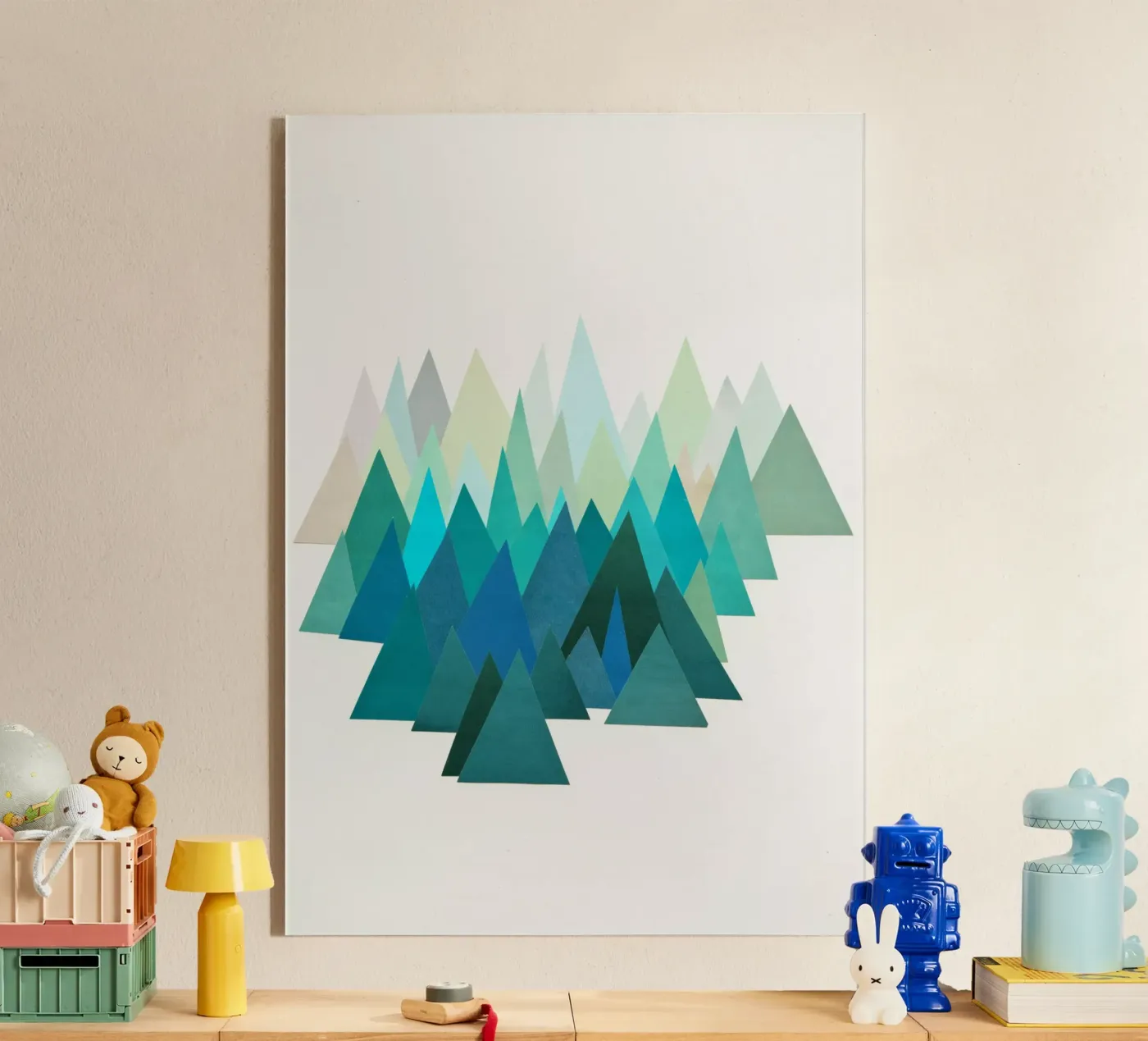 Cold Mountain plexiglass da Cassia Beck Collage