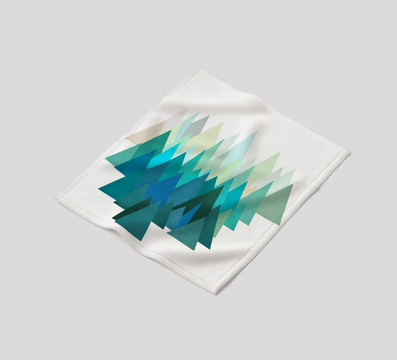 Cold Mountain Fleecedecke von Cassia Beck Collage