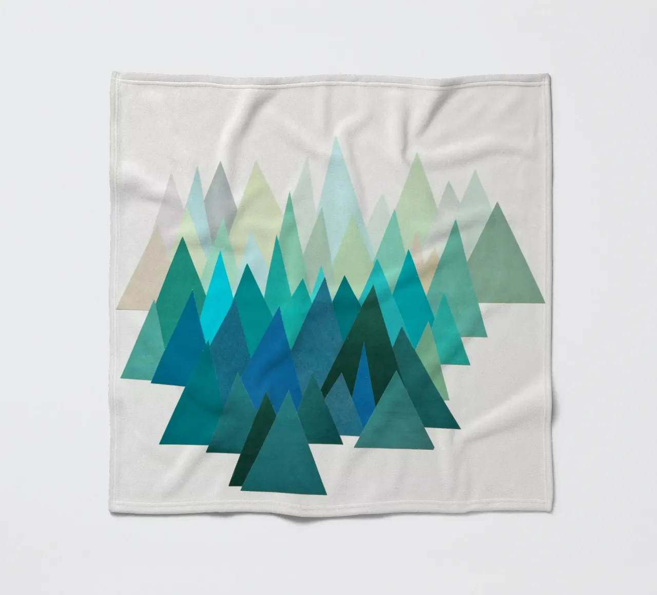 Cold Mountain Fleecedecke von Cassia Beck Collage