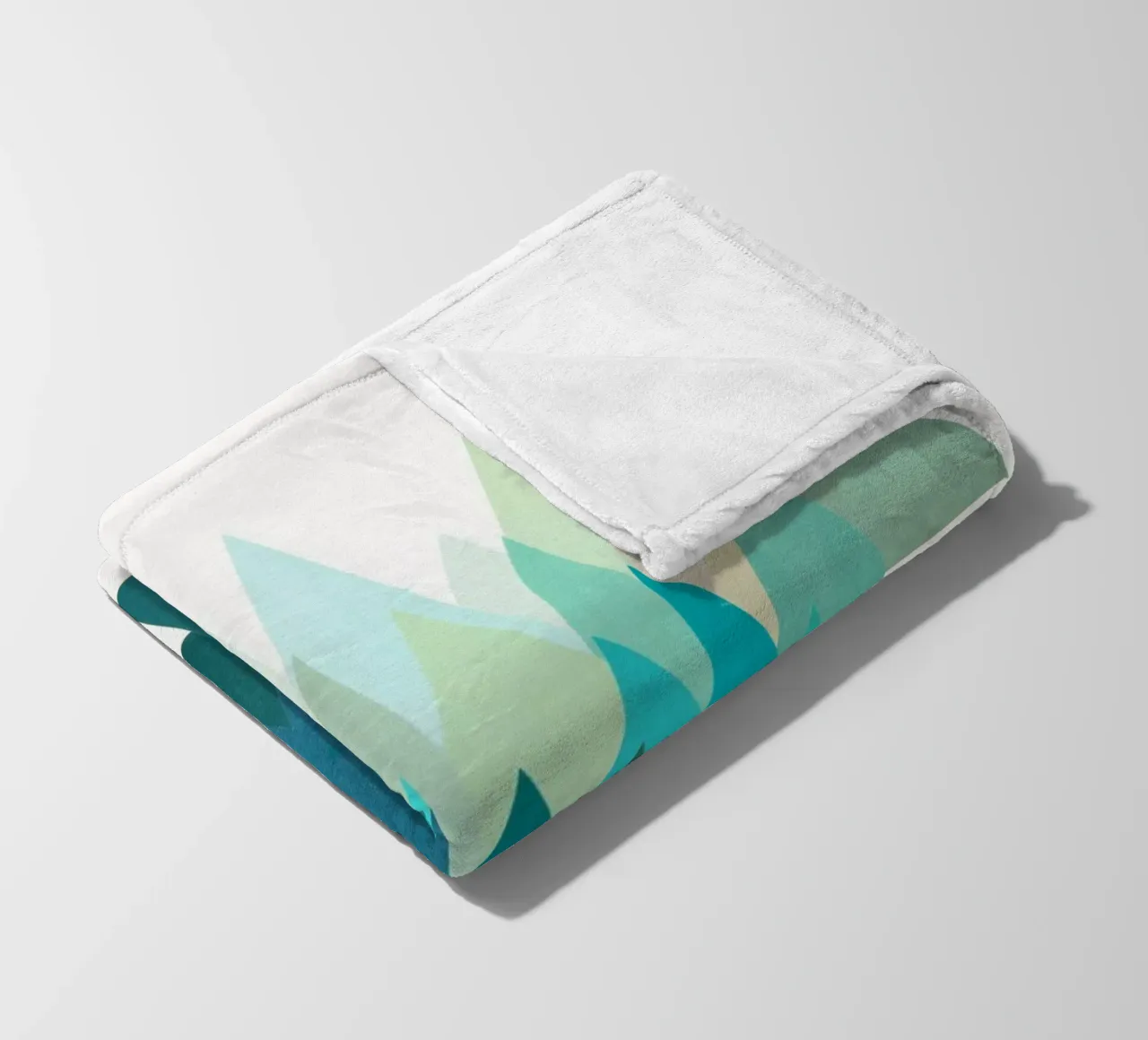 Cold Mountain Fleecedecke von Cassia Beck Collage