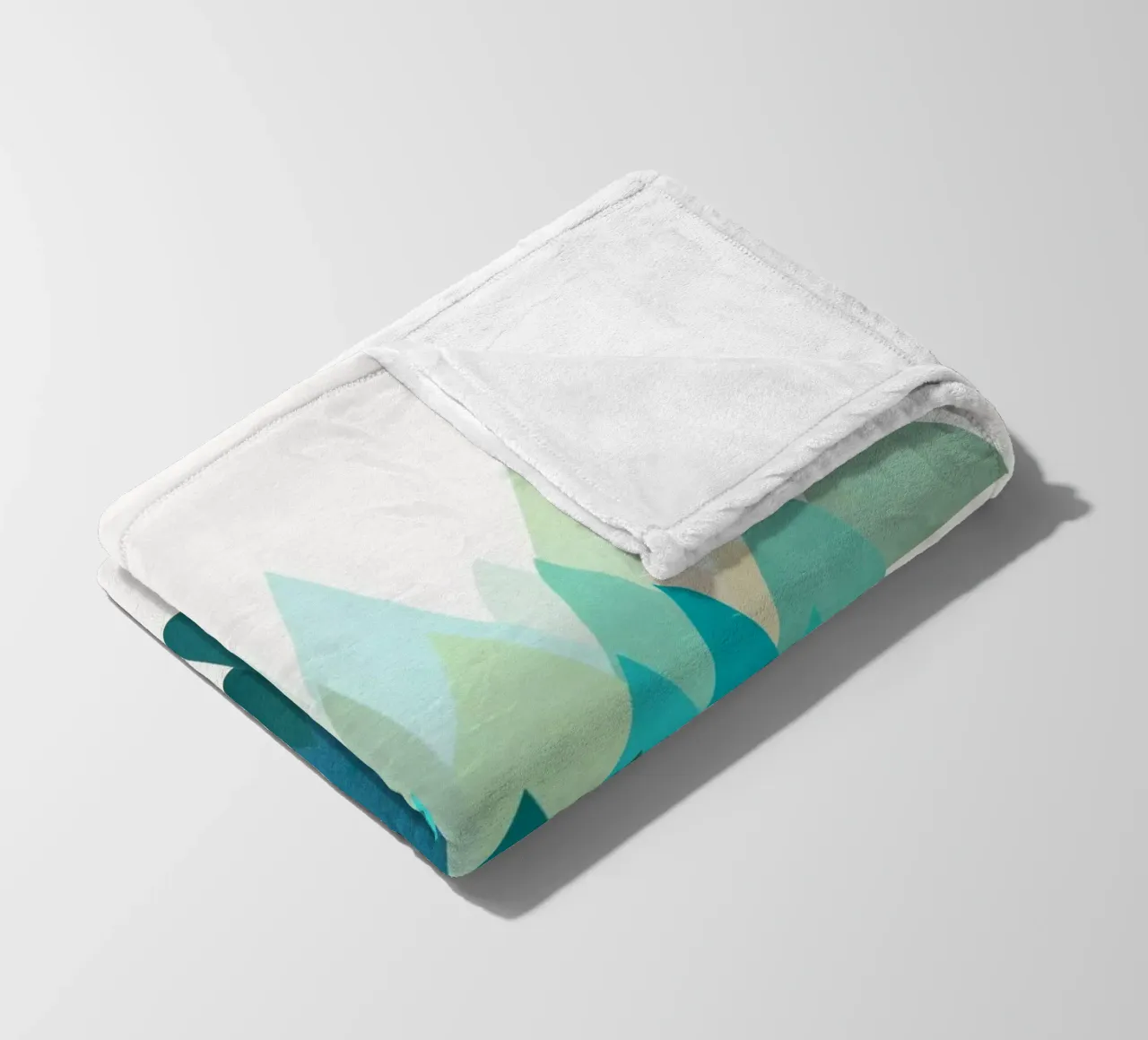 Cold Mountain Fleecedecke von Cassia Beck Collage