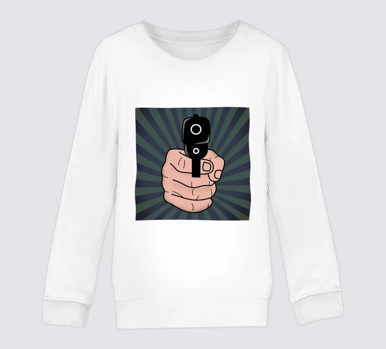 Gun 15 felpa bambino da Mark Ashkenazi