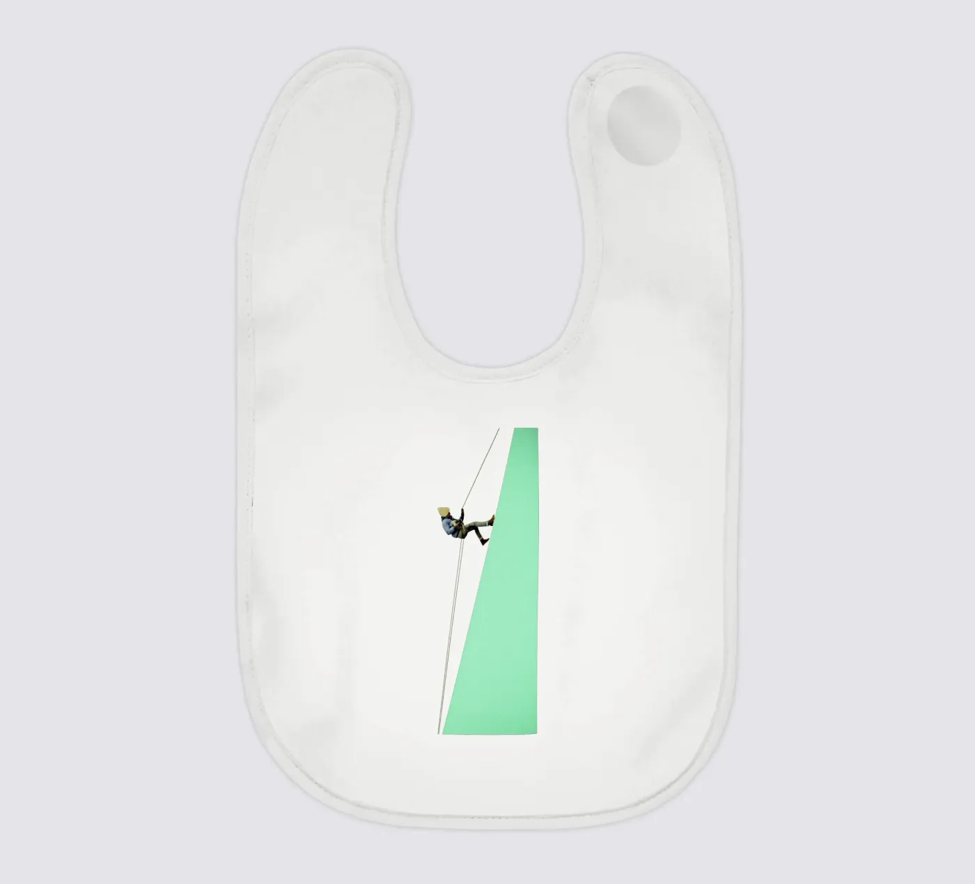 Descent baby slabbetje van Cassia Beck Collage