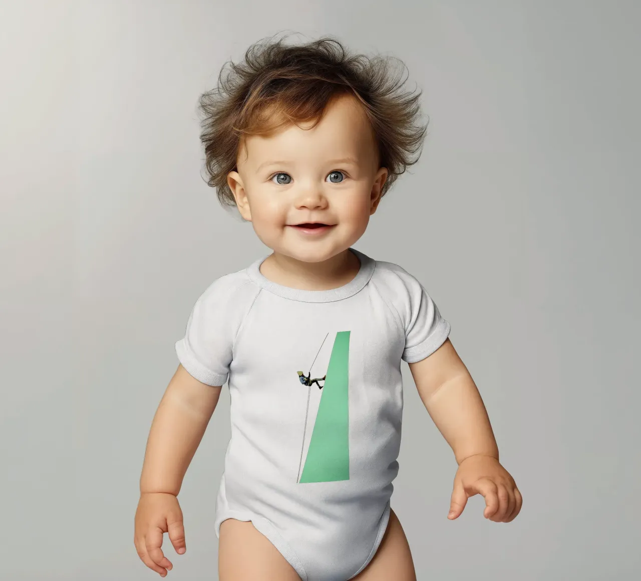 Discesa body neonato maniche corte da Cassia Beck Collage
