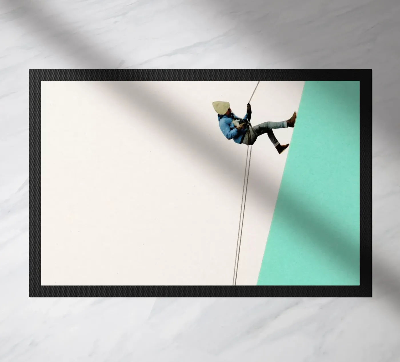 Afdaling deurmat van Cassia Beck Collage