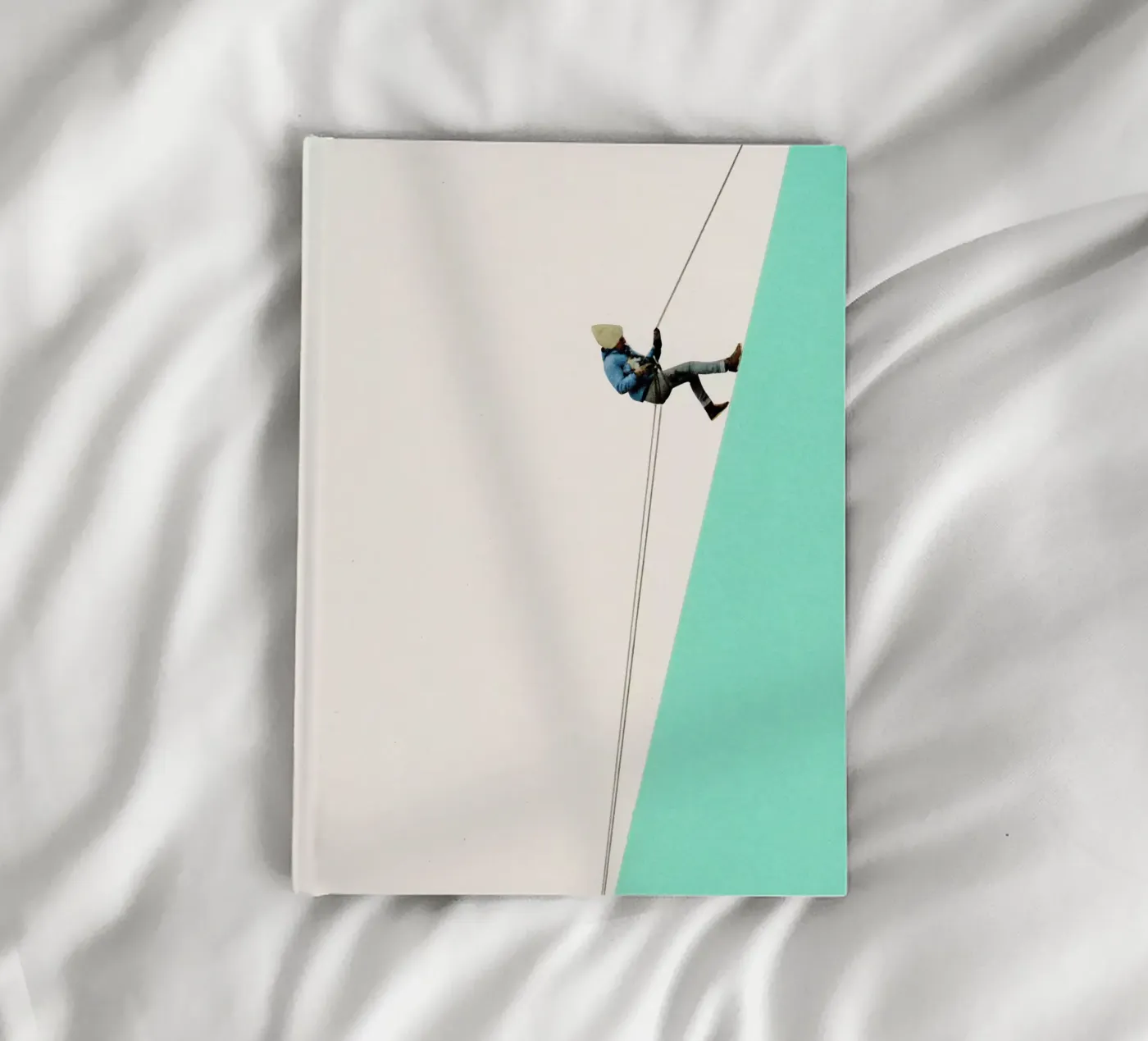 Descent notebook by Cassia Beck Collage