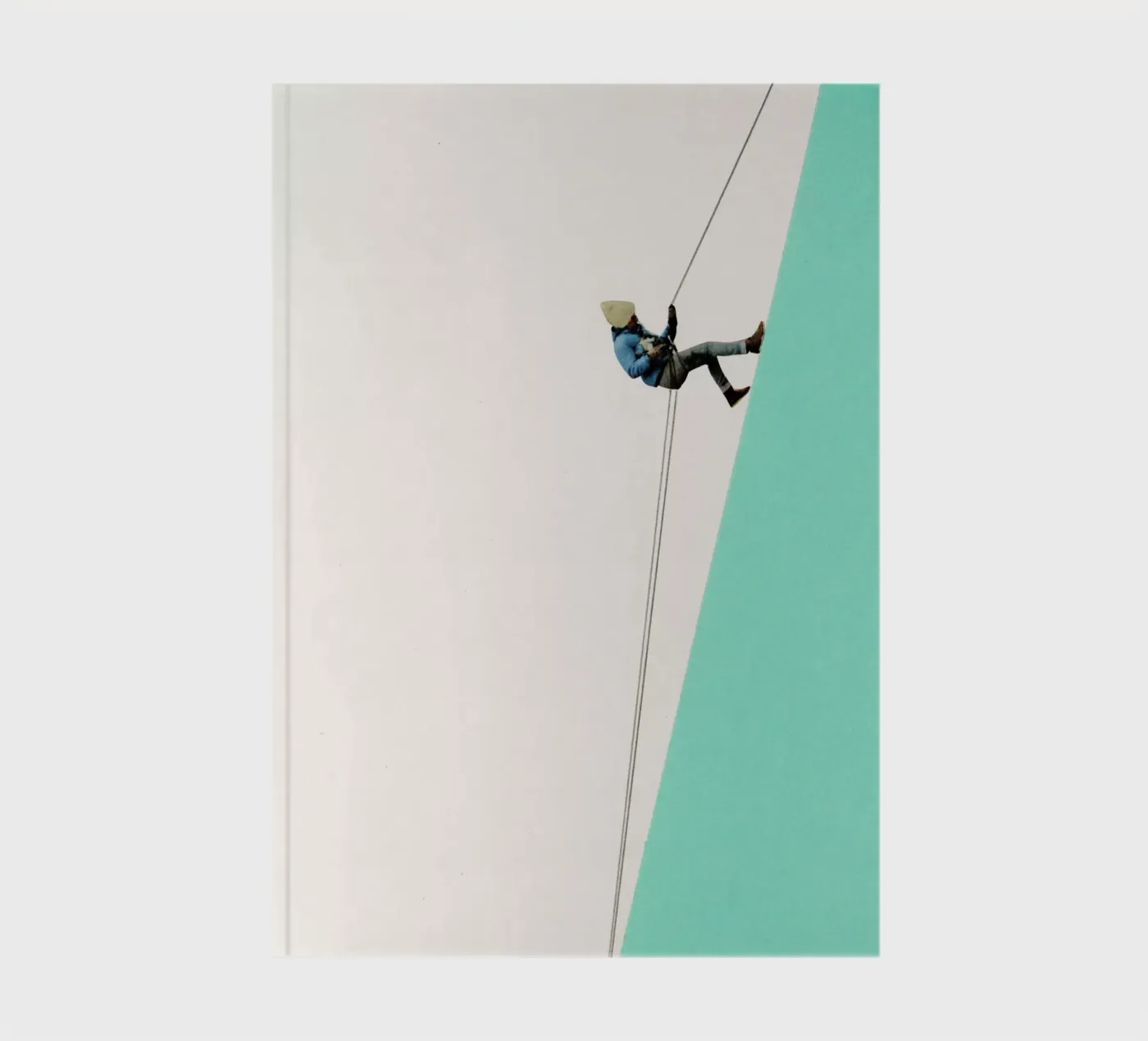 Descent notebook by Cassia Beck Collage