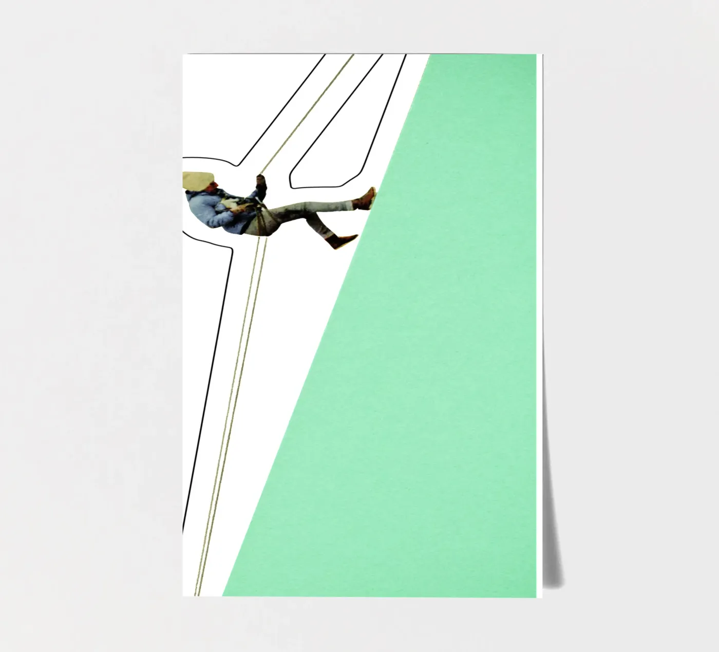 Descent sticker sheet by Cassia Beck Collage