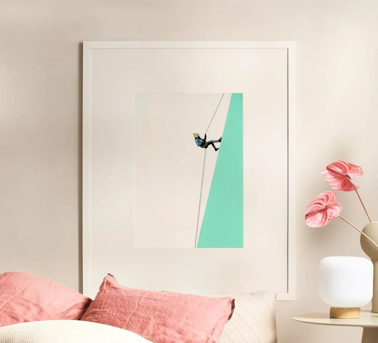 Discesa poster da Cassia Beck Collage