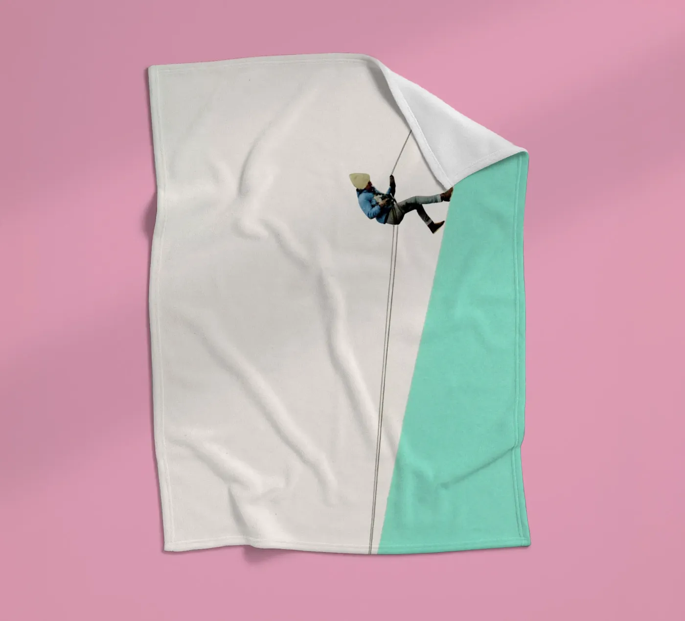 Descent fleecedeken van Cassia Beck Collage