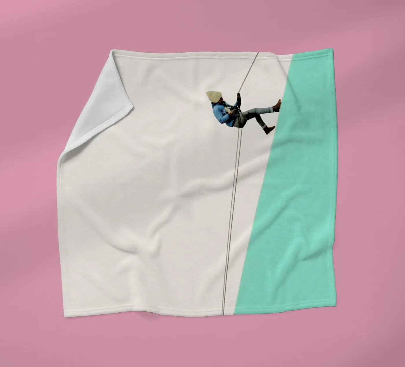 Descent fleecedeken van Cassia Beck Collage