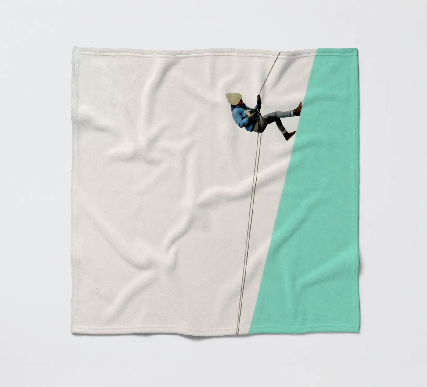 Descent fleecedeken van Cassia Beck Collage