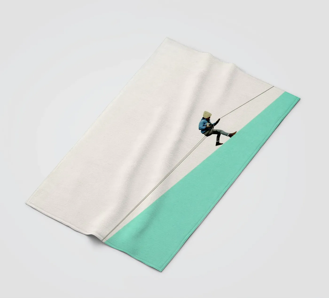 Descent fleecedeken van Cassia Beck Collage