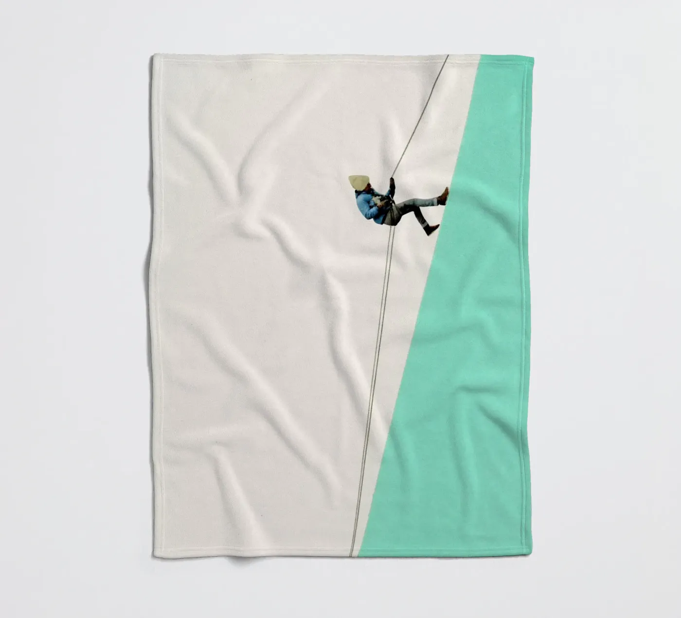 Descent fleecedeken van Cassia Beck Collage