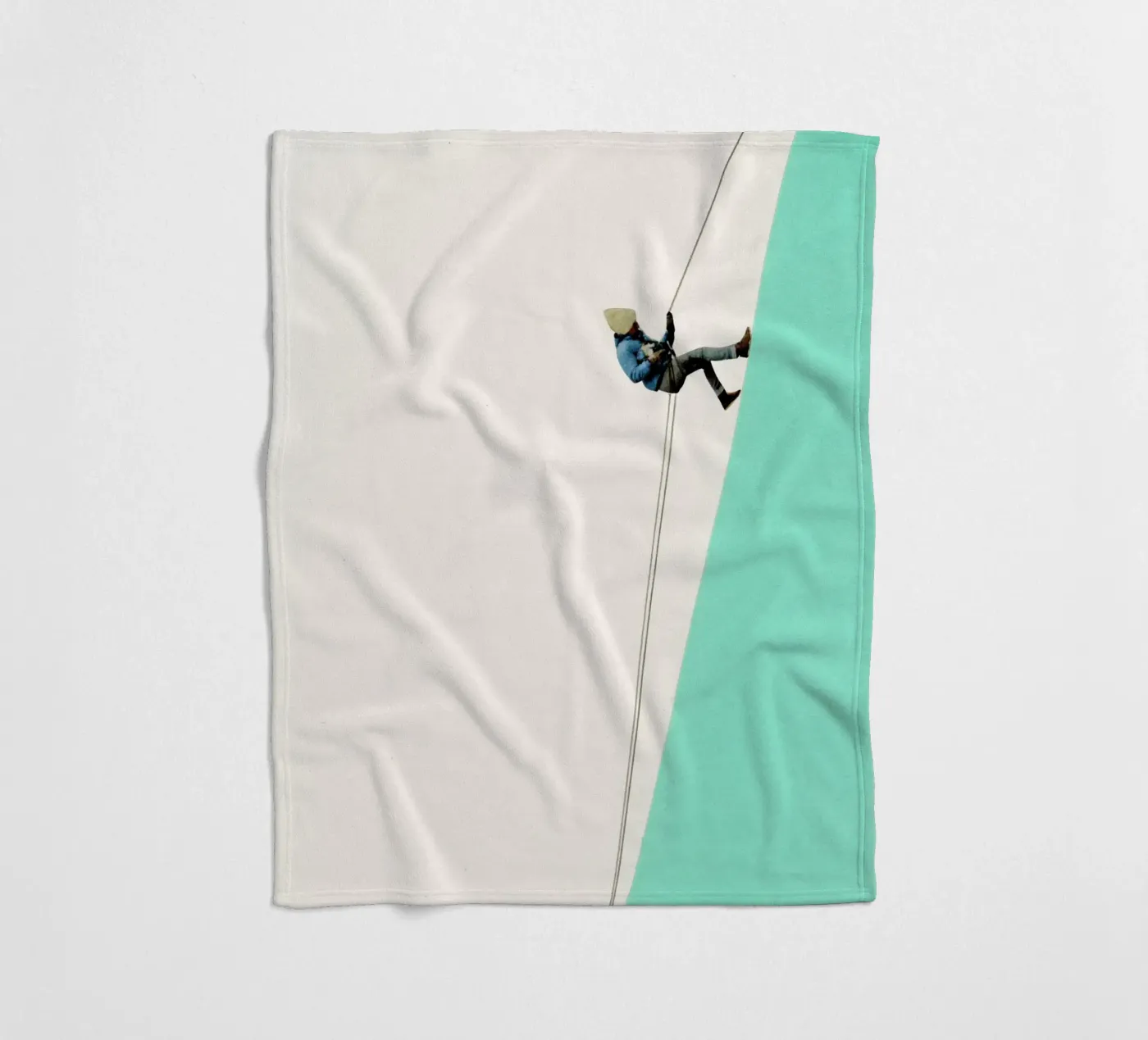 Descent fleecedeken van Cassia Beck Collage