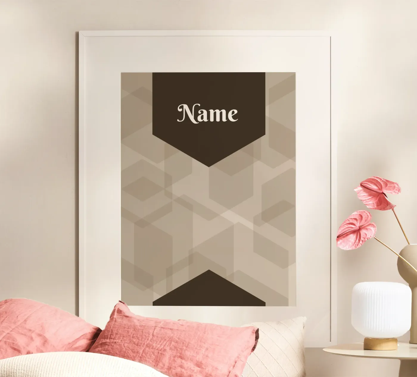 Hexagon poster by HI! there