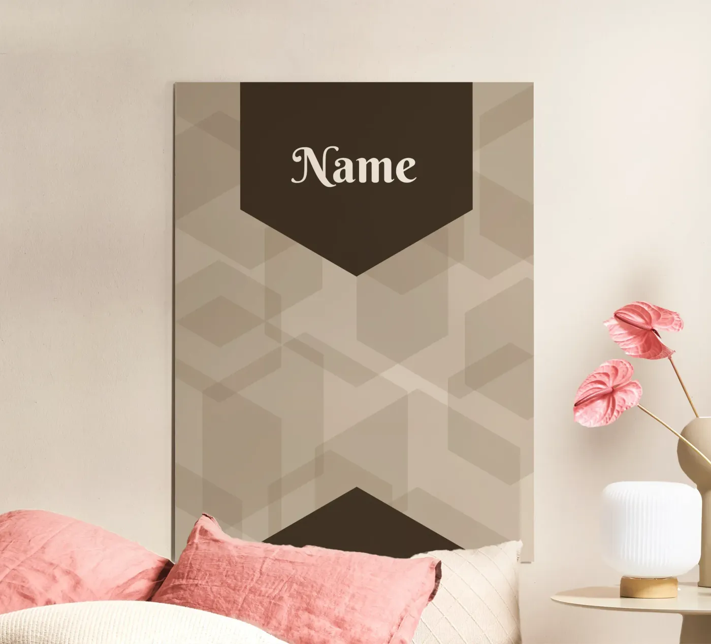 Hexagon poster by HI! there