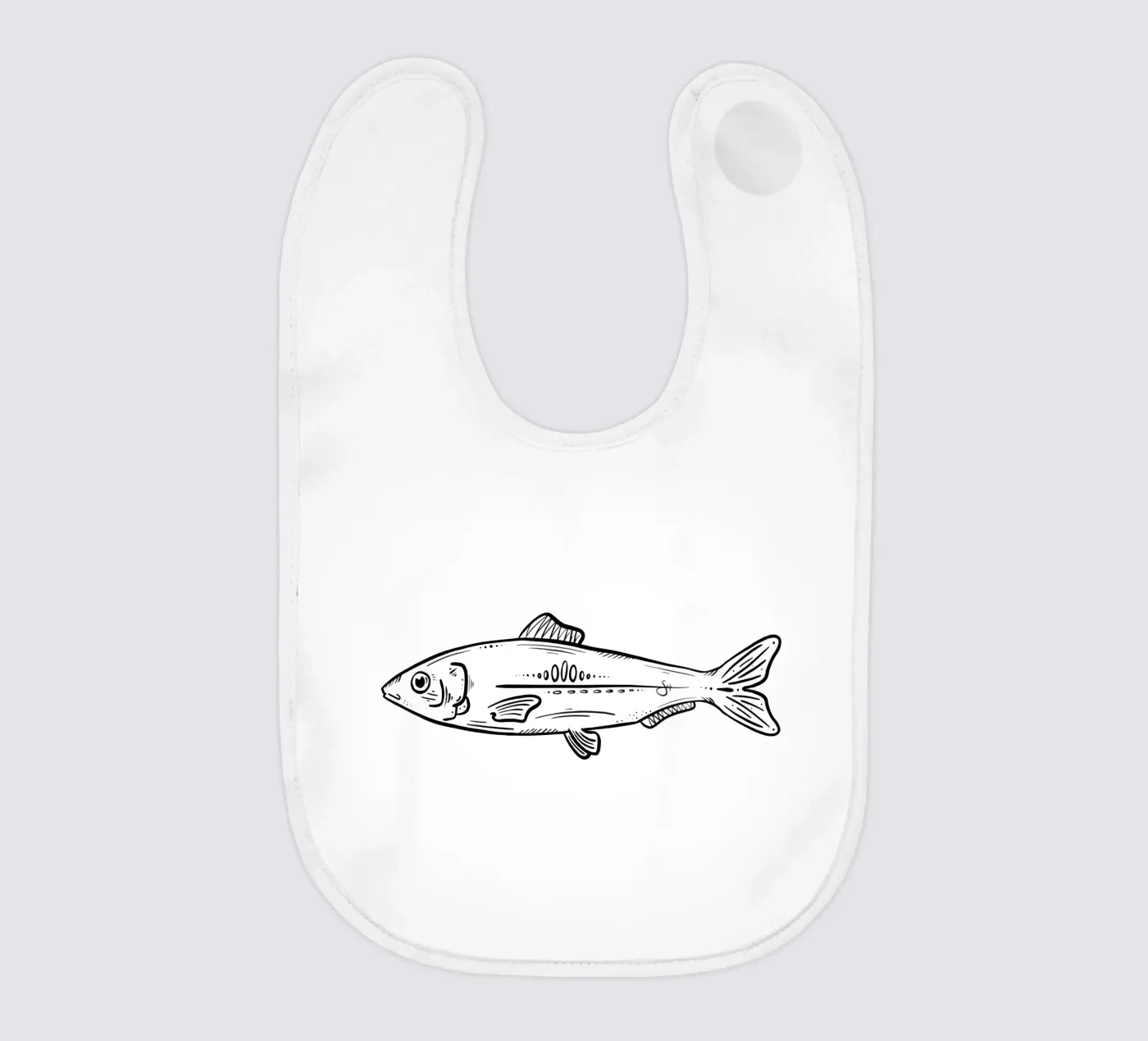 Fish baby slabbetje van STFI.studio