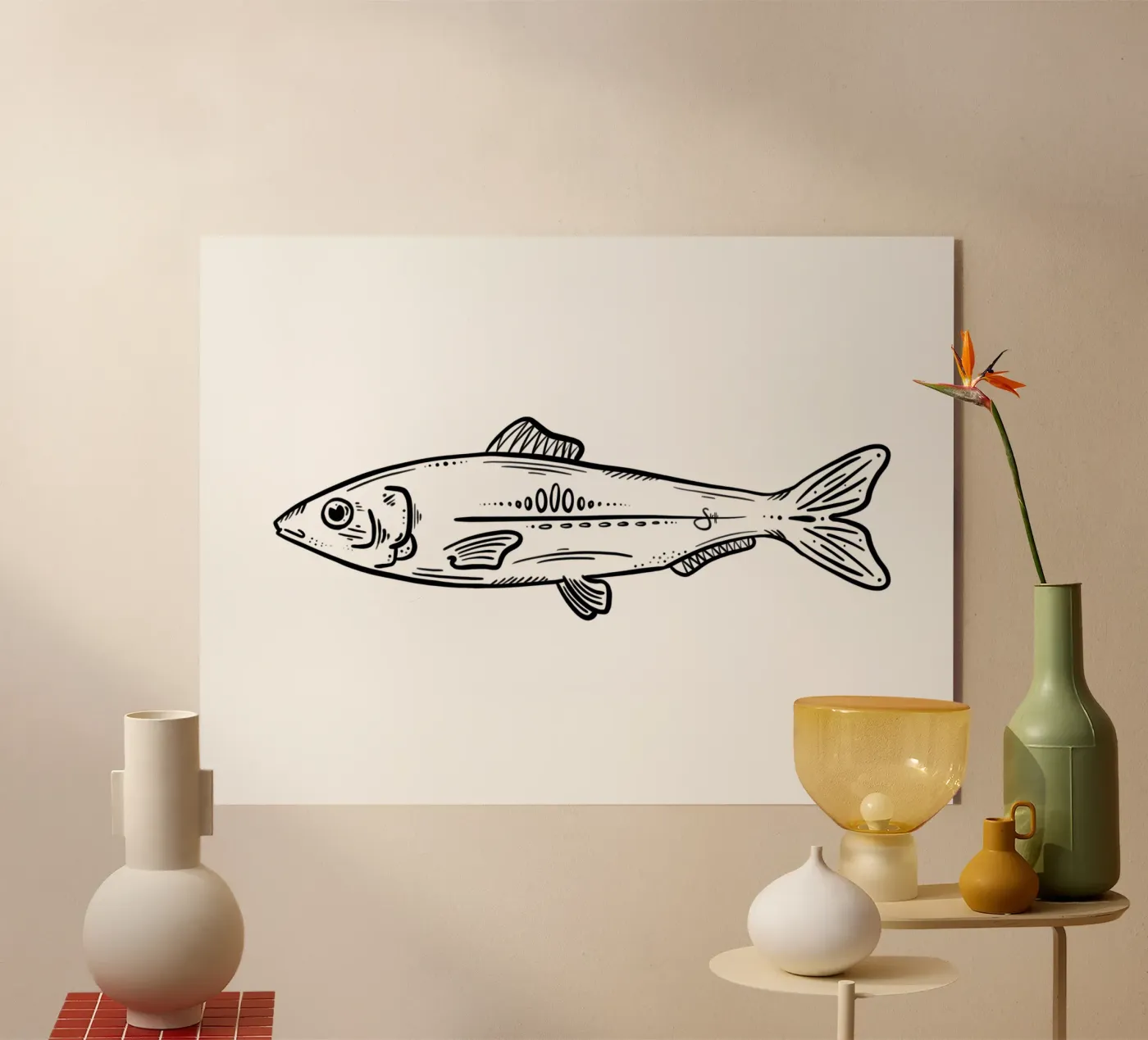 Fish Acryl-Glas von STFI.studio