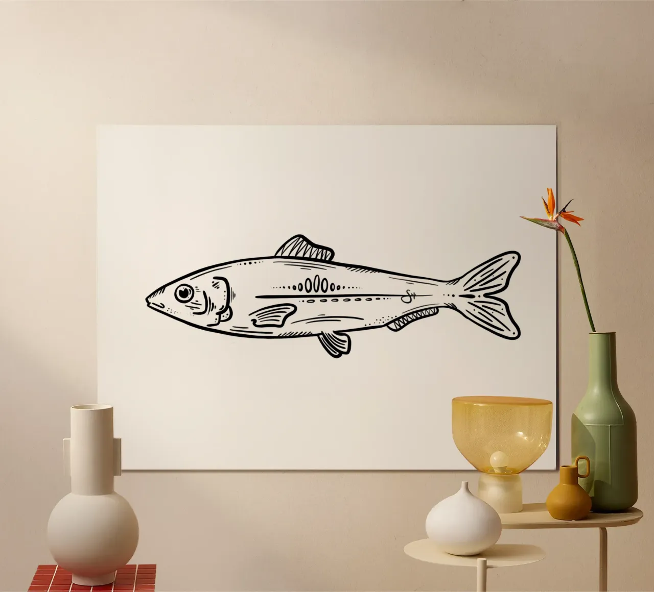 Fish Poster von STFI.studio