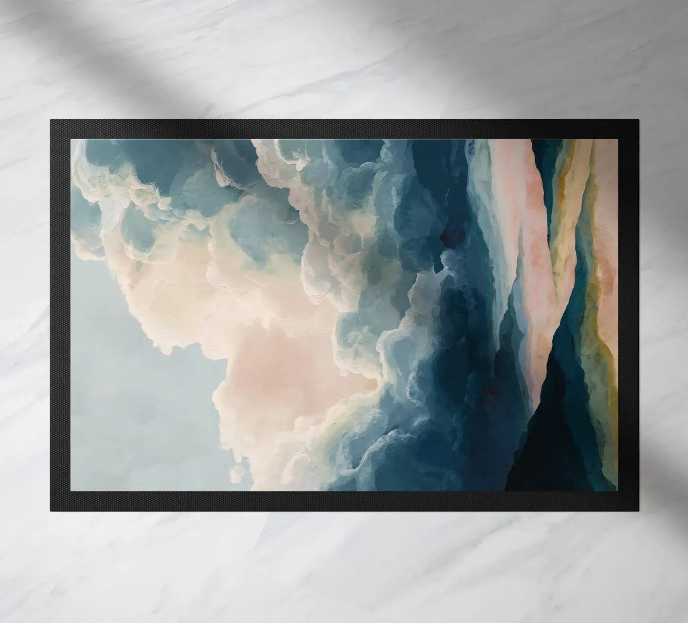 Soft Blue Clouds deurmat van softsoul dreams