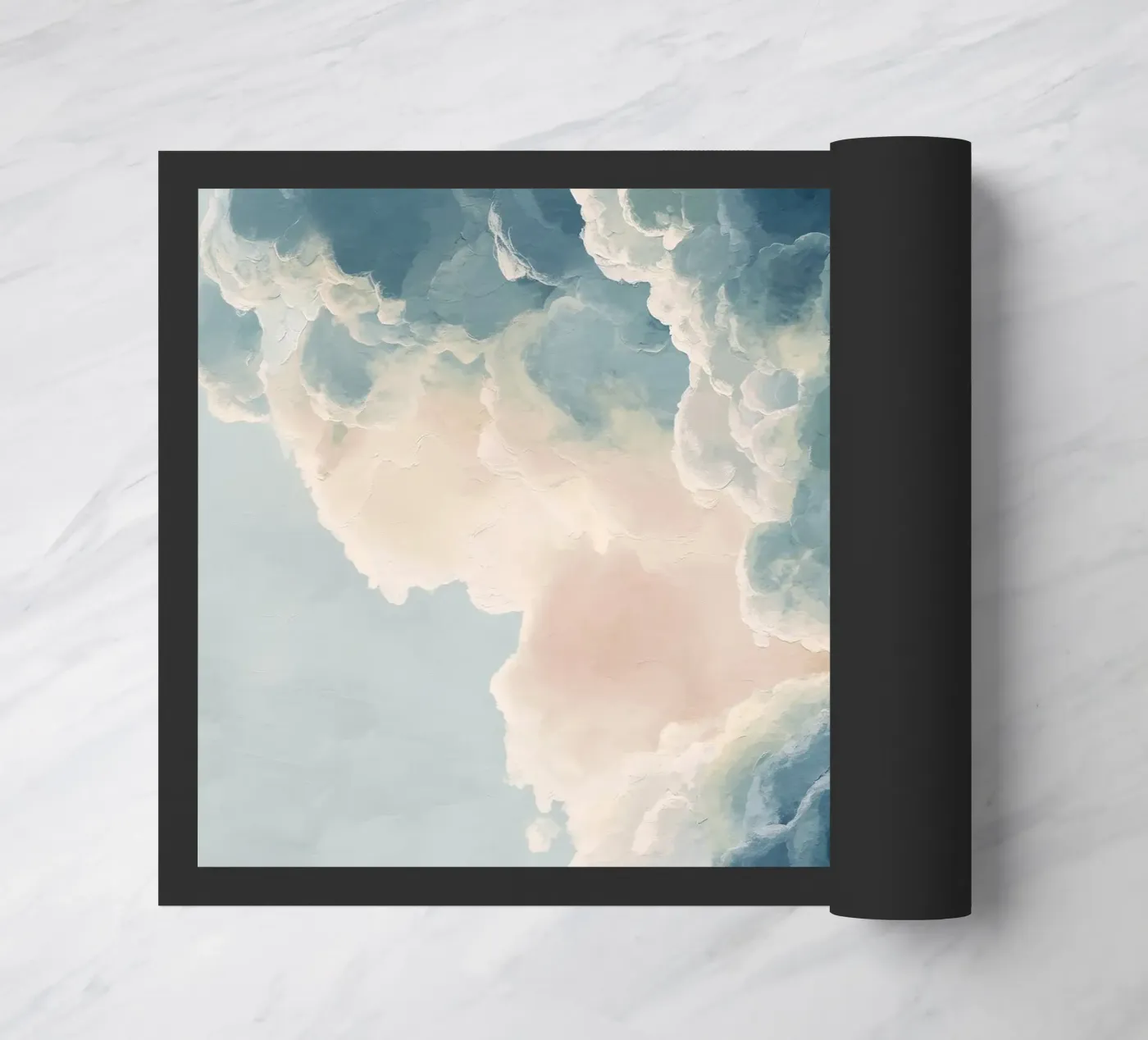 Soft Blue Clouds deurmat van softsoul dreams