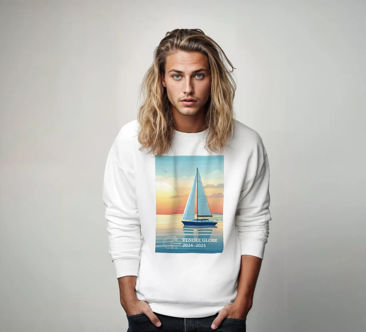 Vendée Globe 2024-2025 felpa da UNIVEA
