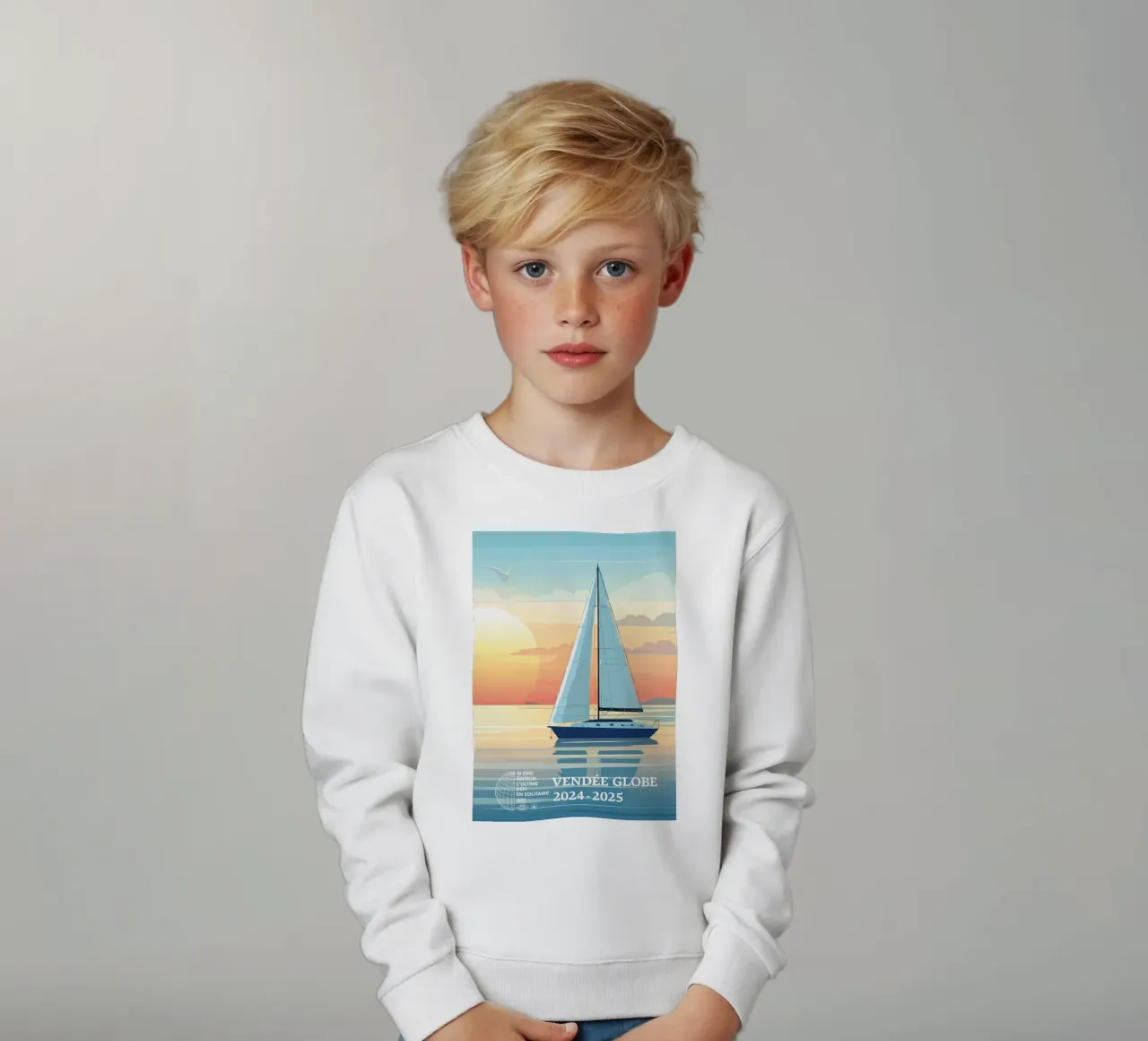 Vendée Globe 2024-2025 felpa bambino da UNIVEA
