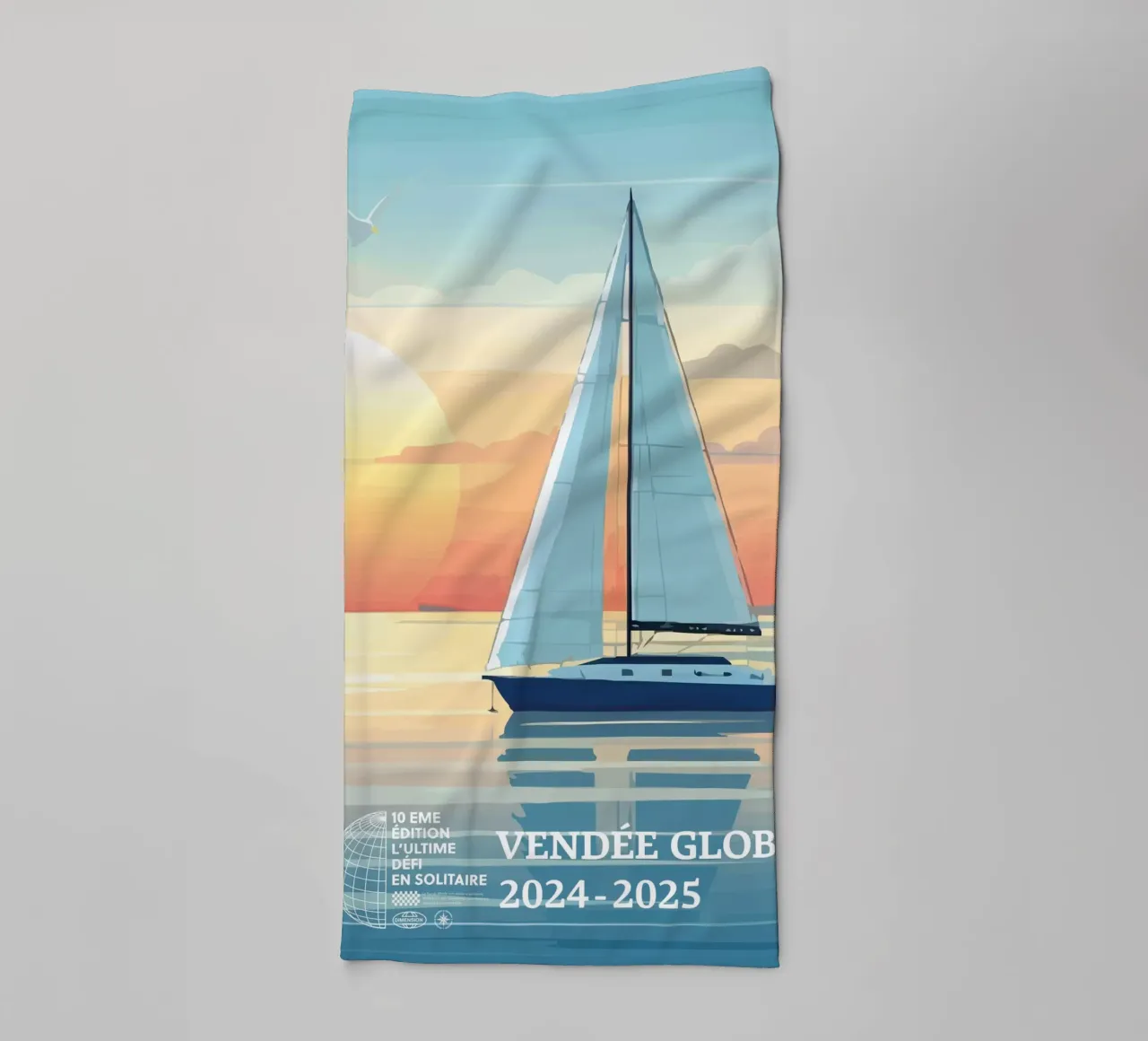 Vendée Globe 2024-2025 asciugamano da bagno da UNIVEA