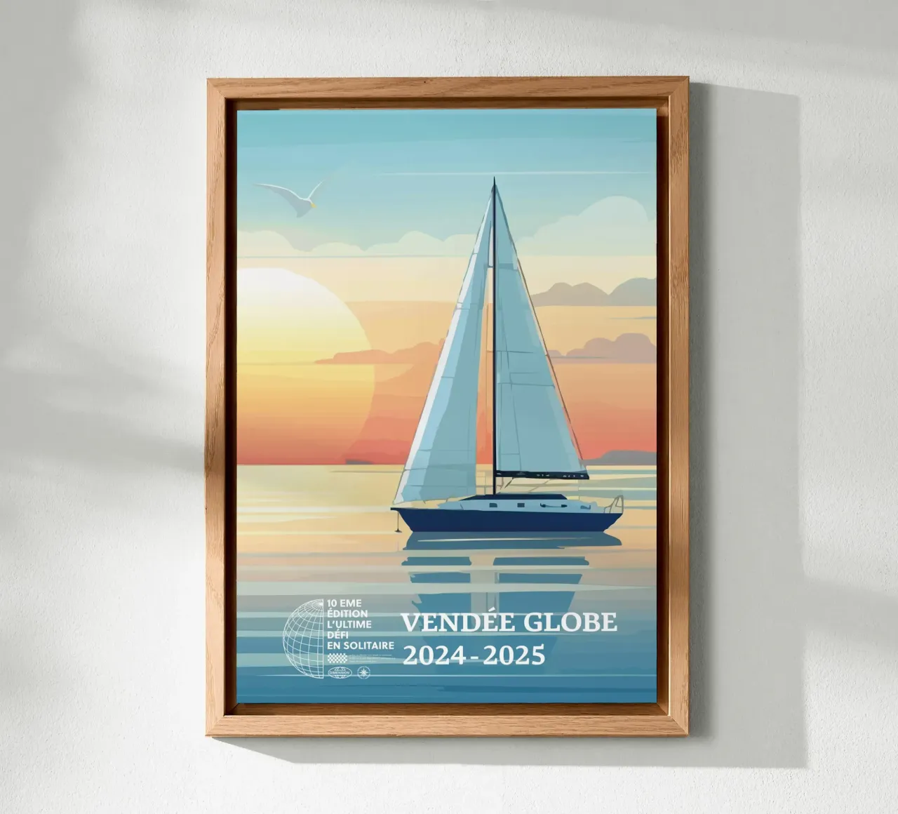 Vendée Globe 2024-2025 alluminio dibond da UNIVEA