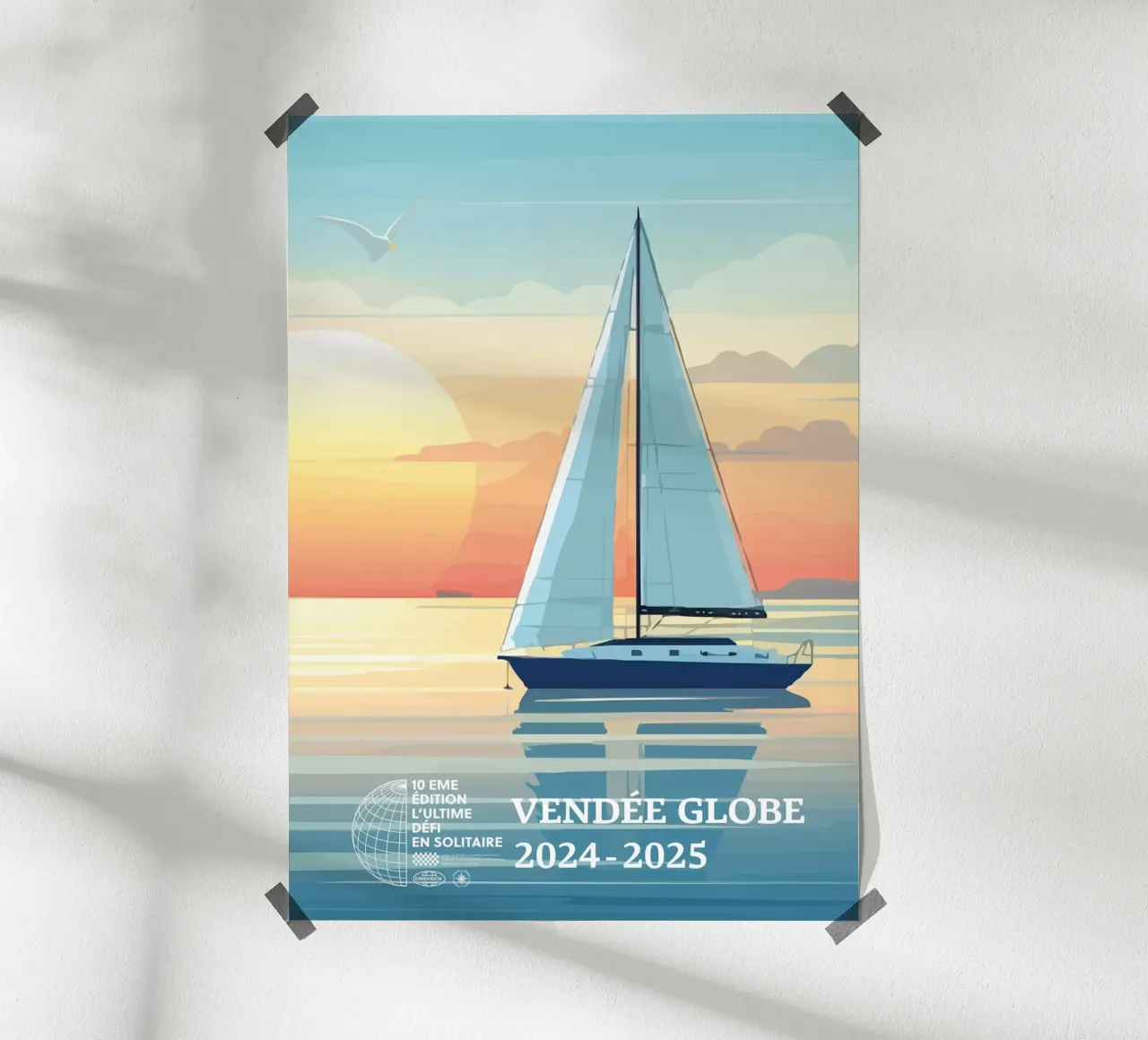Vendée Globe 2024-2025 poster da UNIVEA