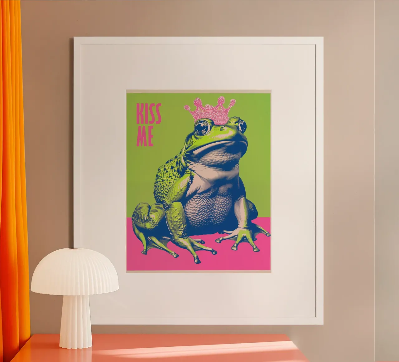 Baciami | Re delle Rane II poster da Autofocus