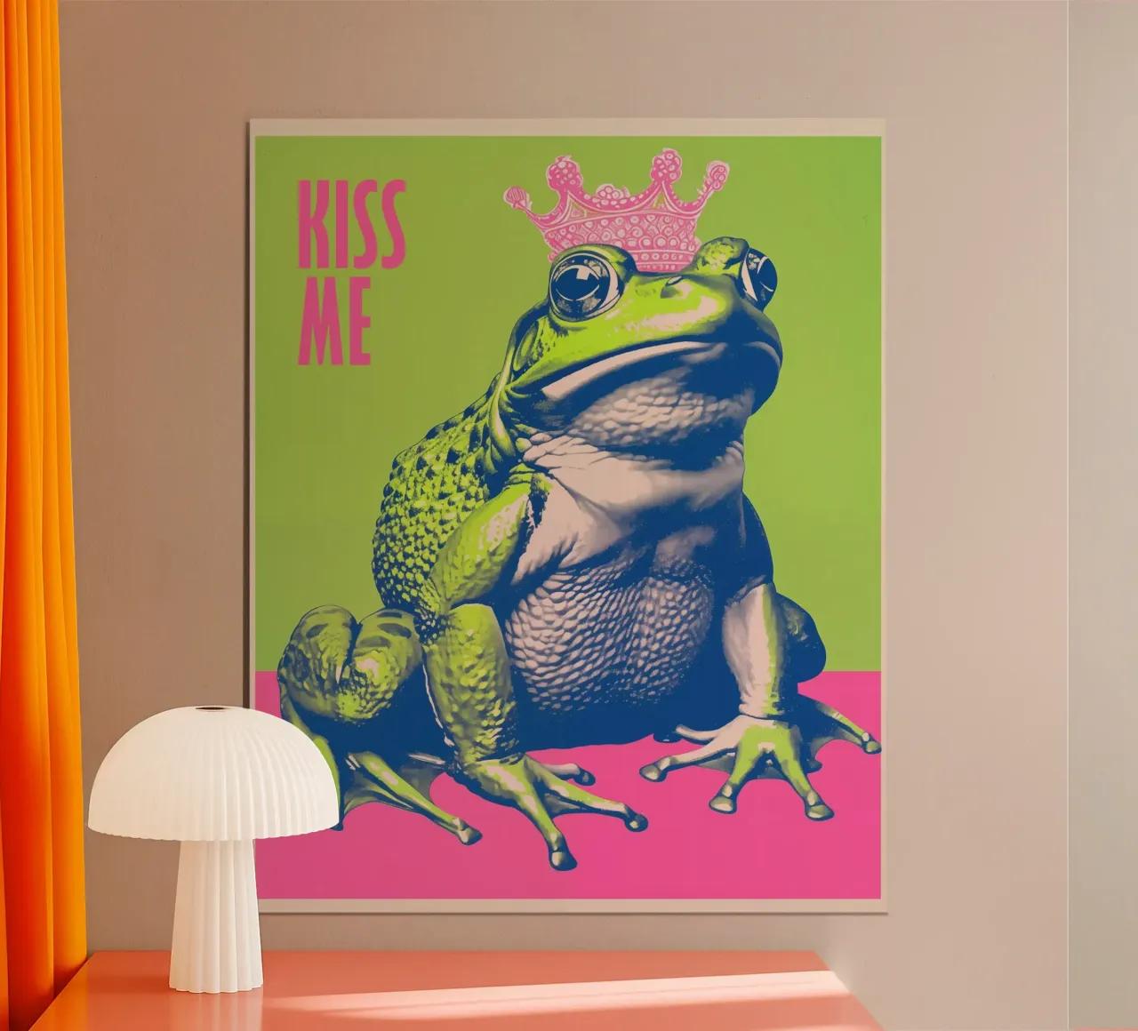 Baciami | Re delle Rane II poster da Autofocus