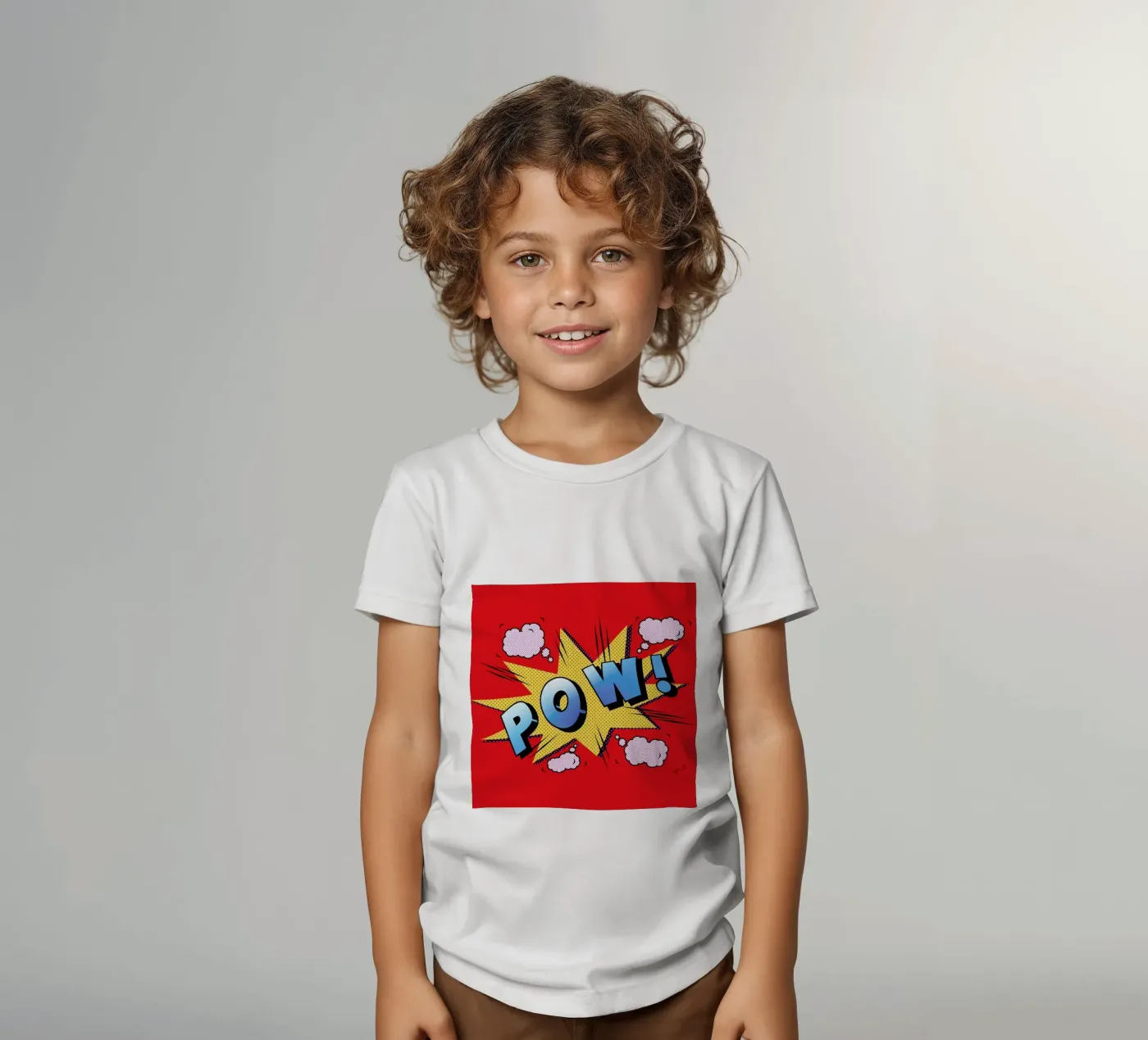 Pow t-shirt bambini da Mark Ashkenazi